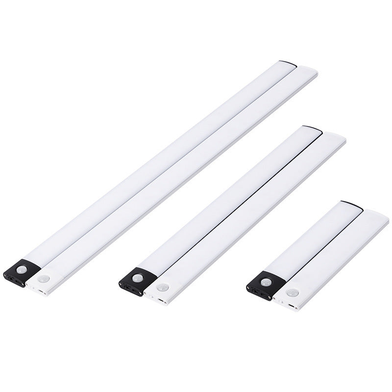 AUREVO™ MotionSense LED Bar – Magnetic, Rechargeable IR Sensor Light for Wardrobes & Cabinets