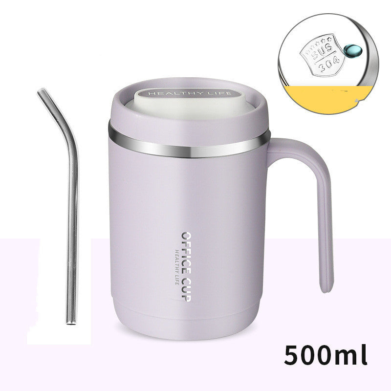 Double Insulated 304 Stainless Steel Travel Mug – Leak-Proof Coffee Cup ☕ | Stylish Thermal Flask for Home, Office & Travel