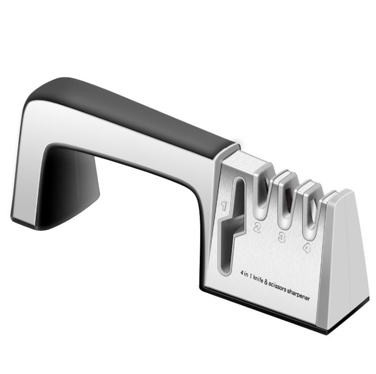 AUREVO Fast Knife sharpener-Professional 3-Stage Blade Sharpening Tool For Kitchen Knives & Scissors