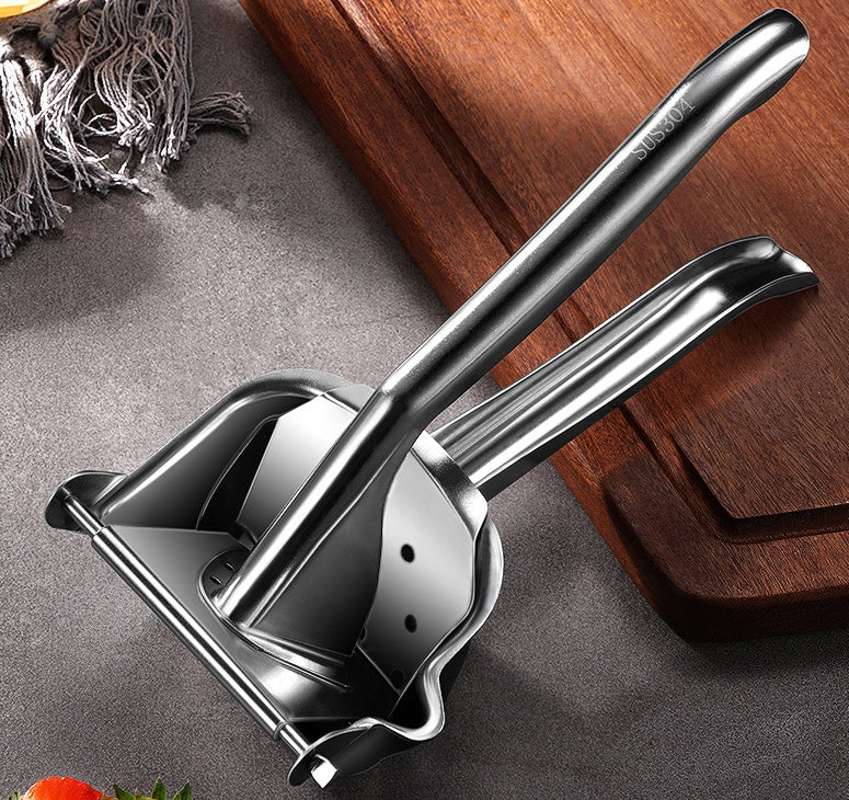 AUREVO™ Premium 304 Stainless Steel Manual Juicer ✨ | Hand-Press Citrus Squeezer for Fresh & Healthy Living