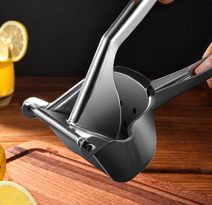 AUREVO™ Premium 304 Stainless Steel Manual Juicer ✨ | Hand-Press Citrus Squeezer for Fresh & Healthy Living