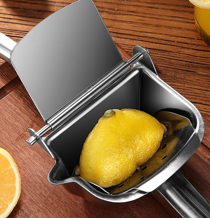 AUREVO™ Premium 304 Stainless Steel Manual Juicer ✨ | Hand-Press Citrus Squeezer for Fresh & Healthy Living
