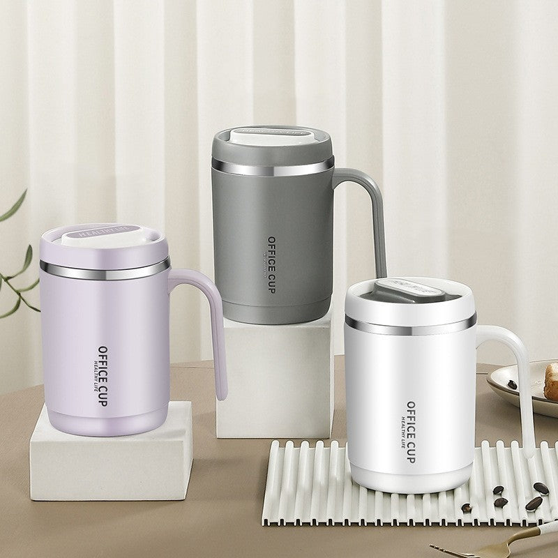 Double Insulated 304 Stainless Steel Travel Mug – Leak-Proof Coffee Cup ☕ | Stylish Thermal Flask for Home, Office & Travel