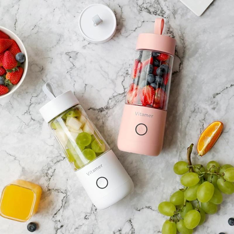 AUREVO™ 350ml Portable USB-Rechargeable Blender 🥤✨ – Smoothies & Shakes Anywhere