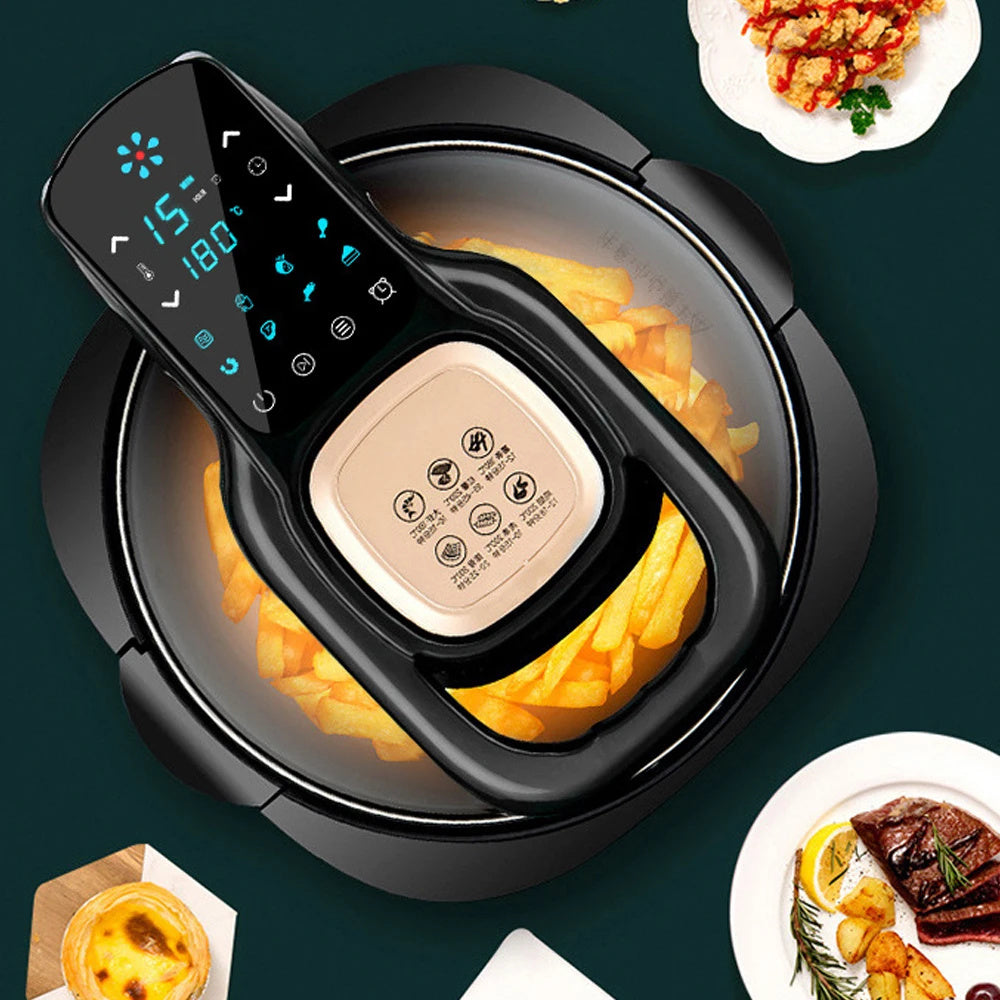 AUREVO™ Large-Capacity Fully Automatic Air Fryer 🍟✨ – Healthy, Crispy Meals with Minimal Oil