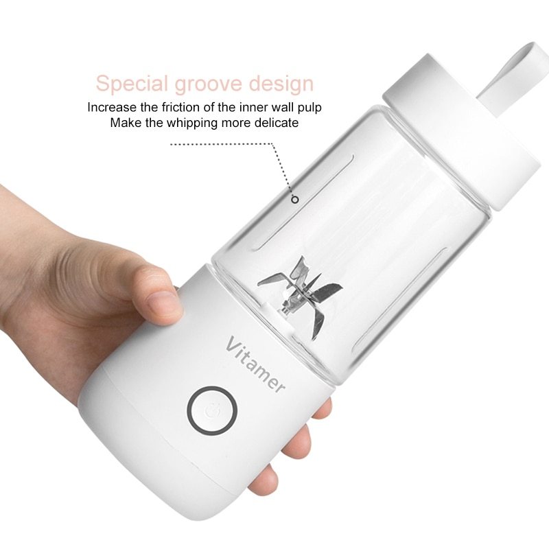 AUREVO™ 350ml Portable USB-Rechargeable Blender 🥤✨ – Smoothies & Shakes Anywhere