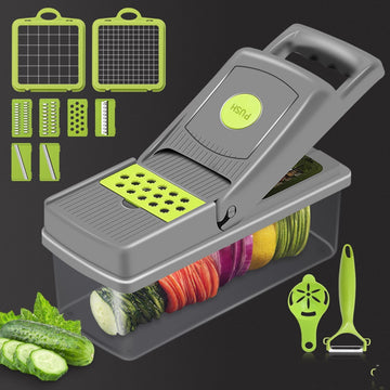 Aurevo™ MultiSlice™ Electric Vegetable Cutter ⚡🥗 – Slice, Dice & Shred Effortlessly