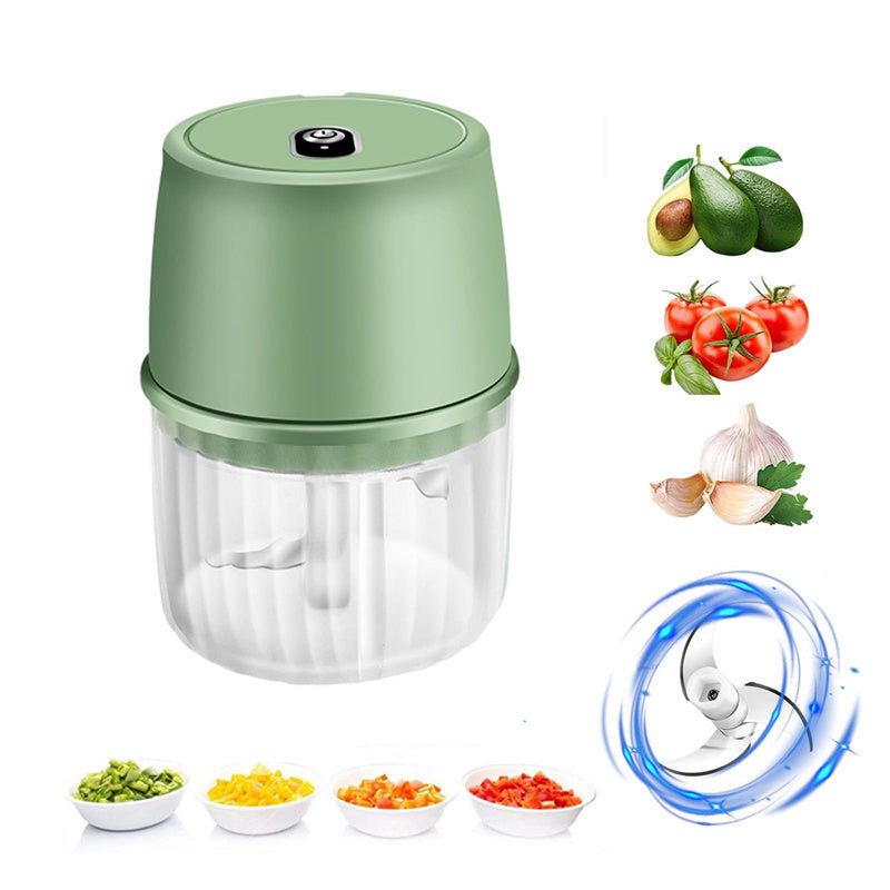AUREVO™ USB Rechargeable Mini Chopper & Garlic Grinder – Your Ultimate Kitchen Companion 🍽️✨
