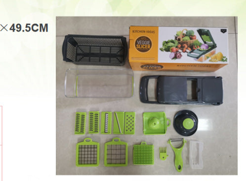Aurevo™ MultiSlice™ Electric Vegetable Cutter ⚡🥗 – Slice, Dice & Shred Effortlessly