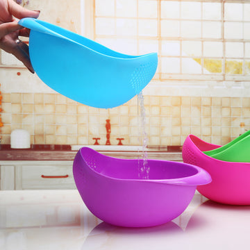AUREVO™ Premium Drain Washing Rice Sieve — Smart & Effortless Kitchen Helper