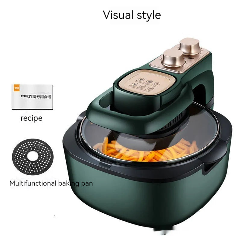 AUREVO™ Large-Capacity Fully Automatic Air Fryer 🍟✨ – Healthy, Crispy Meals with Minimal Oil