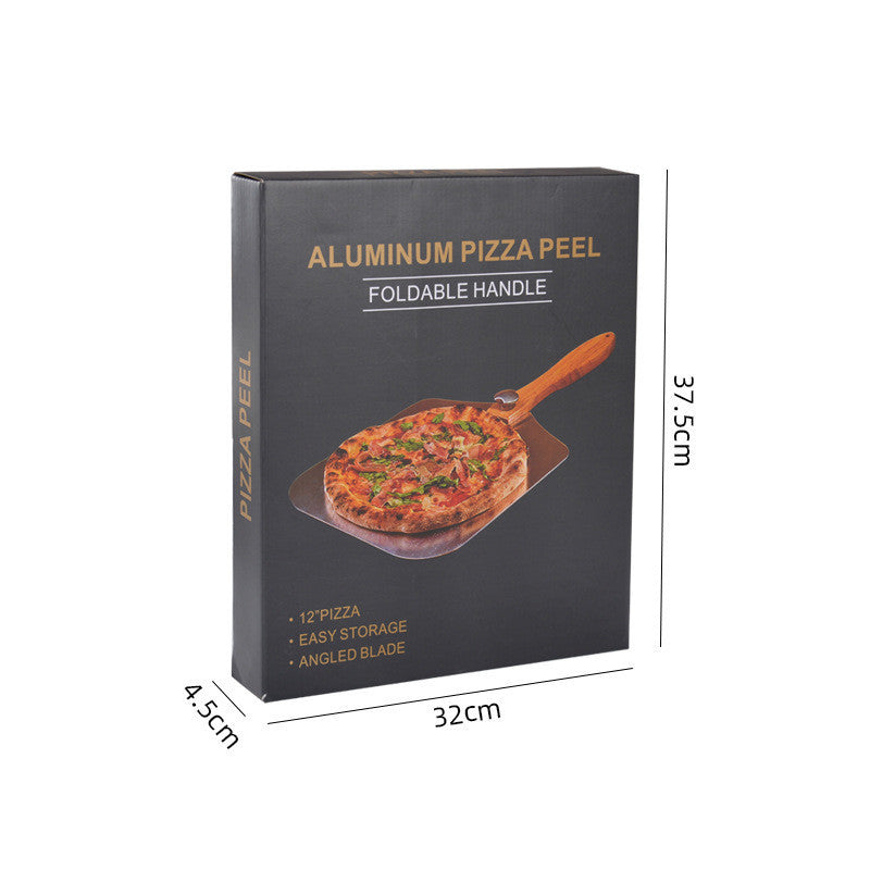 AUREVO™ Aluminum Pizza Shovel Set 🍕💫 – Slide, Serve & Bake Like a Pro