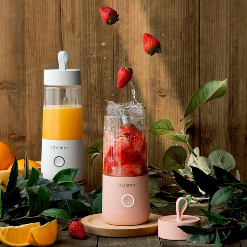 AUREVO™ 350ml Portable USB-Rechargeable Blender 🥤✨ – Smoothies & Shakes Anywhere