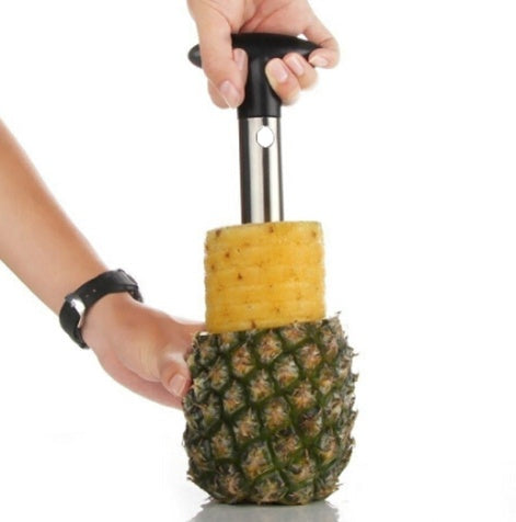 AUREVO™ Premium Stainless Steel Pineapple Corer & Slicer  | Effortless Fruit Peeling & Perfect Rings Every Time