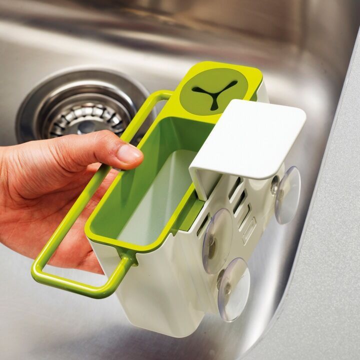 AUREVO™ Kitchen Sink Drain Rack 🧽💦 – Organized Cleaning Made Effortless