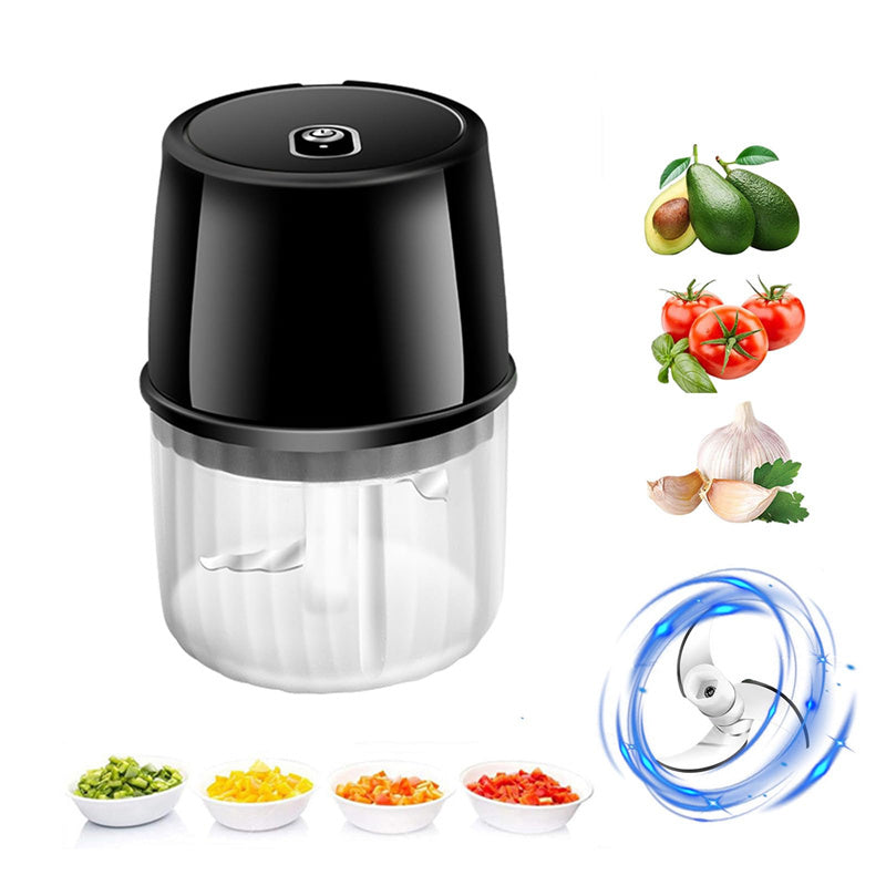 AUREVO™ USB Rechargeable Mini Chopper & Garlic Grinder – Your Ultimate Kitchen Companion 🍽️✨