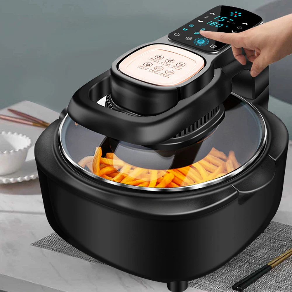 AUREVO™ Large-Capacity Fully Automatic Air Fryer 🍟✨ – Healthy, Crispy Meals with Minimal Oil