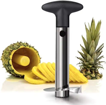 AUREVO™ Premium Stainless Steel Pineapple Corer & Slicer  | Effortless Fruit Peeling & Perfect Rings Every Time