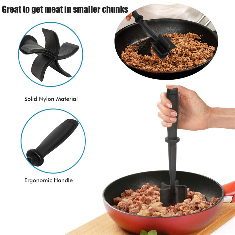 AUREVO™ Multifunction Meat Chopper & Masher 🍔✨ – Effortless Chopping & Mashing