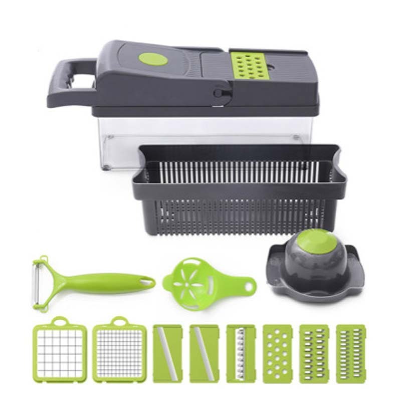 Aurevo™ MultiSlice™ Electric Vegetable Cutter ⚡🥗 – Slice, Dice & Shred Effortlessly